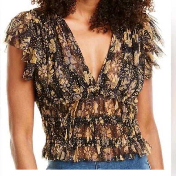 Free People Making Me Smile top - Picture 1 of 6